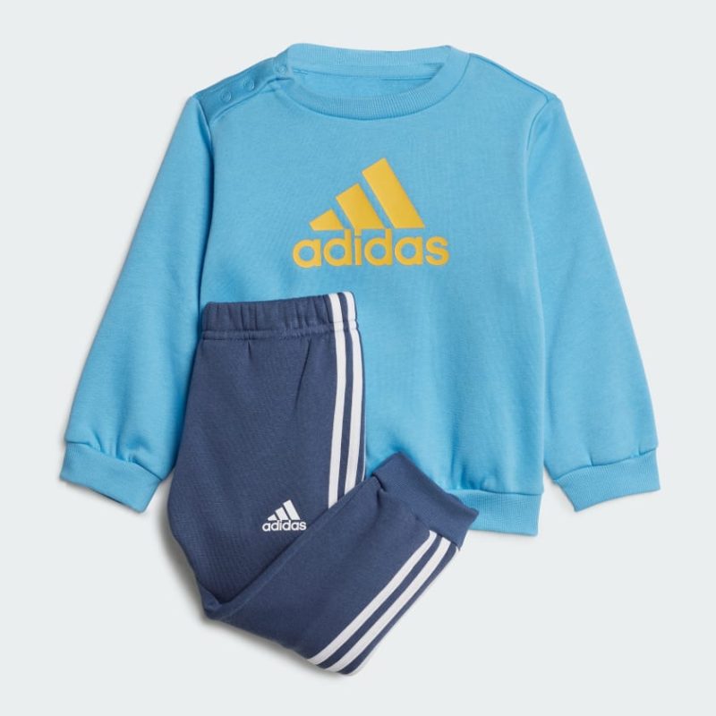 Badge of Sport Jogger Set Blue IS2519 01 laydown