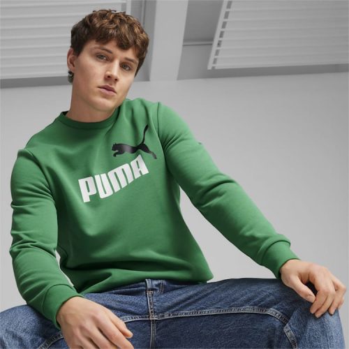 Essentials Two Tone Big Logo Crew Neck Men s Sweater b2575365 166e 41d5 bbd9 1e61f19eff70