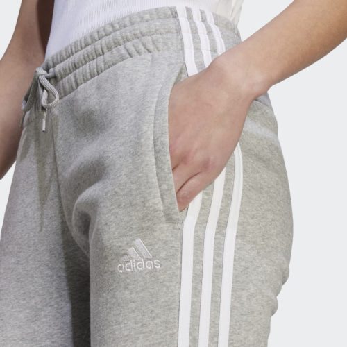 Essentials 3 Stripes Fleece Pants Grey IL3282 41 detail