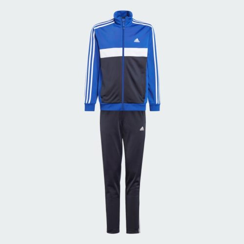 adidas infants 3 stripes tiberio tracksuit lucid bluenavywhite 177708