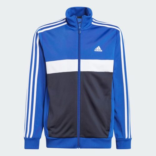 adidas infants 3 stripes tiberio tracksuit lucid bluenavywhite 221505