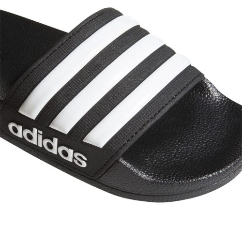 adidas junior adilette shower blackwhite slides 175964