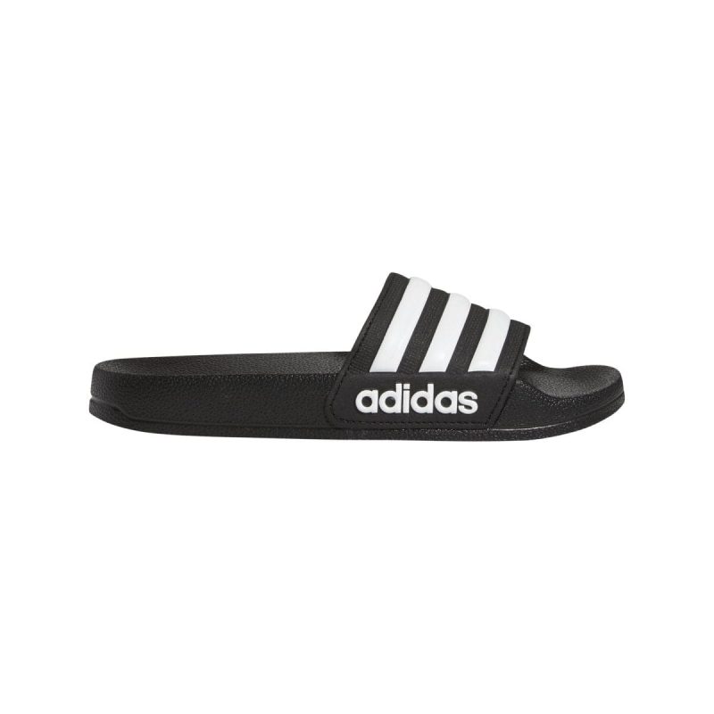 adidas junior adilette shower blackwhite slides 582886