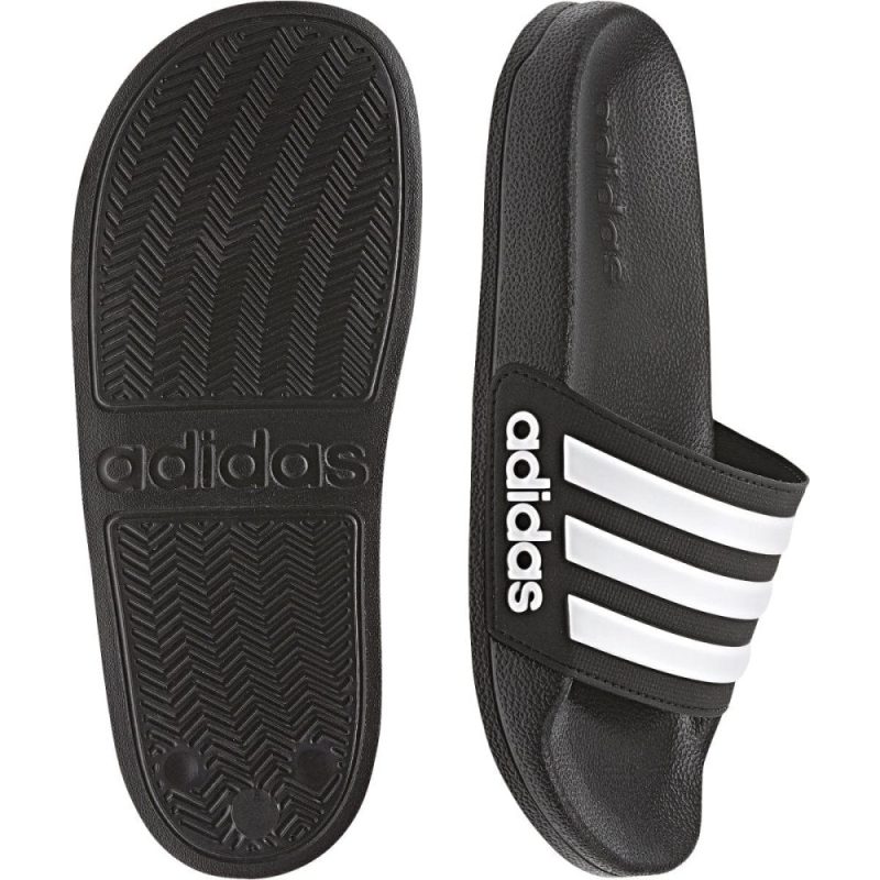 adidas junior adilette shower blackwhite slides 648970