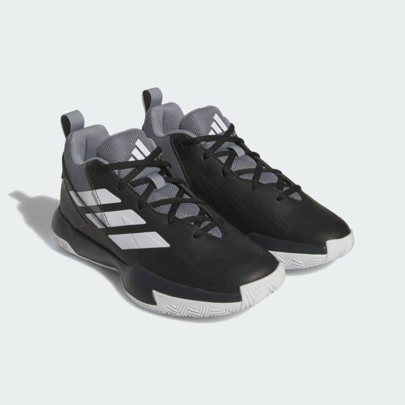 adidas junior cross em black basektball shoes 671986