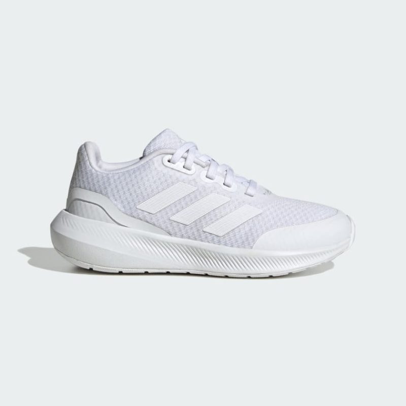 adidas toddler runfalcon 3 lace white shoes 425387