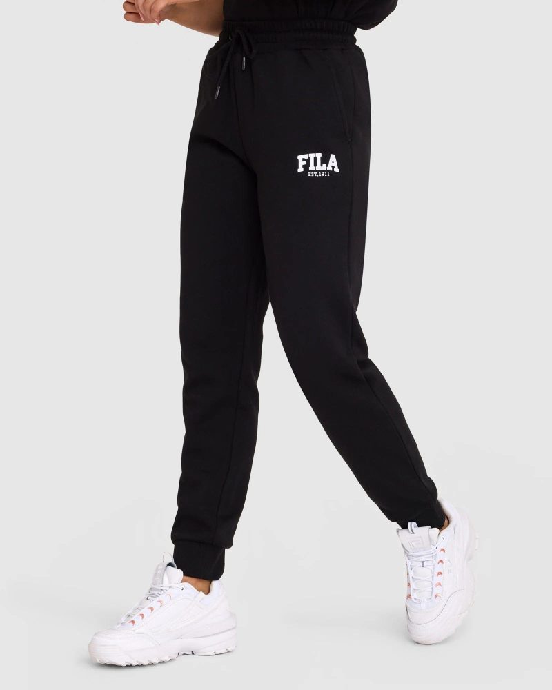 fila unisex uc4zero black trackpants 204239