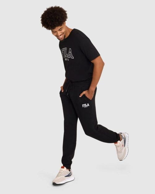 fila unisex uc4zero black trackpants 404976