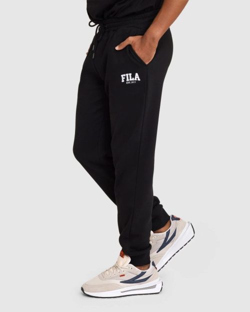 fila unisex uc4zero black trackpants 718727