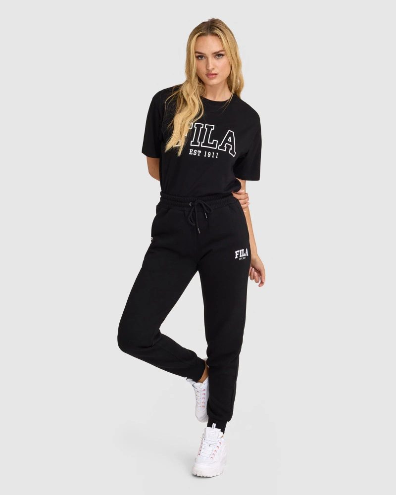 fila unisex uc4zero black trackpants 860949