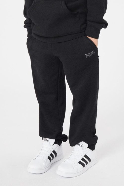 INSPORT INSPORT JUNIOR ALASKA BLACK TRACKPANTS - INSPORT