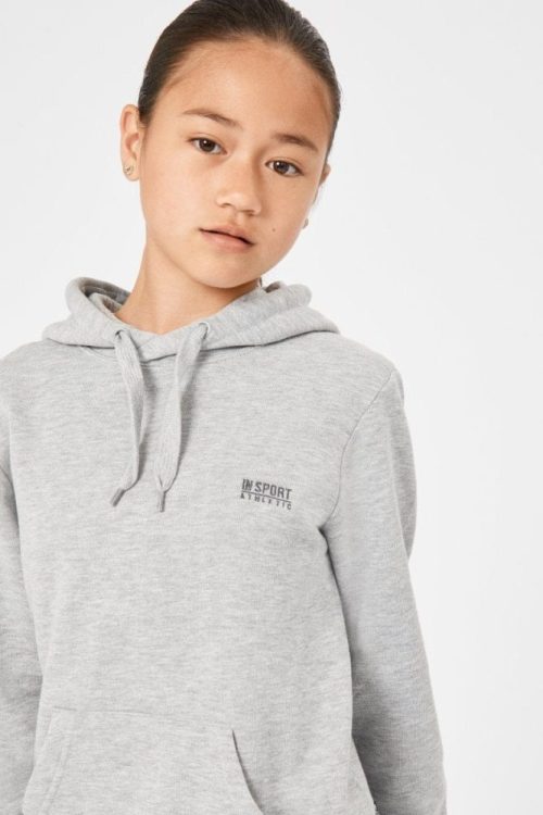 insport junior alaska grey hoodie 203067