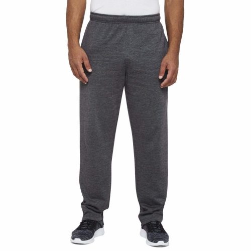 insport mens aspen charcoal trackpants open leg 646849