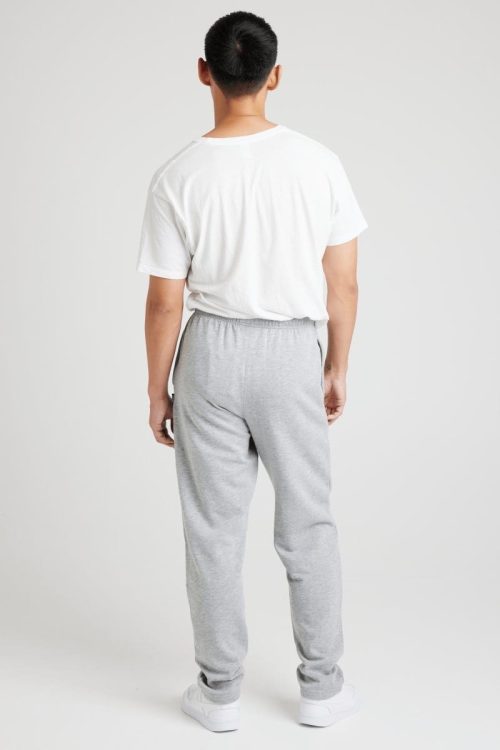 insport mens aspen grey trackpants open leg 274875