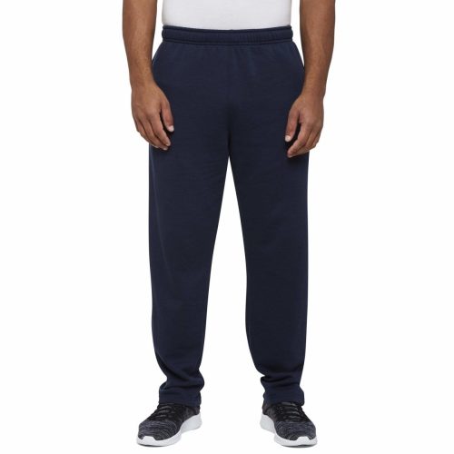 insport mens aspen navy trackpants open leg 729621