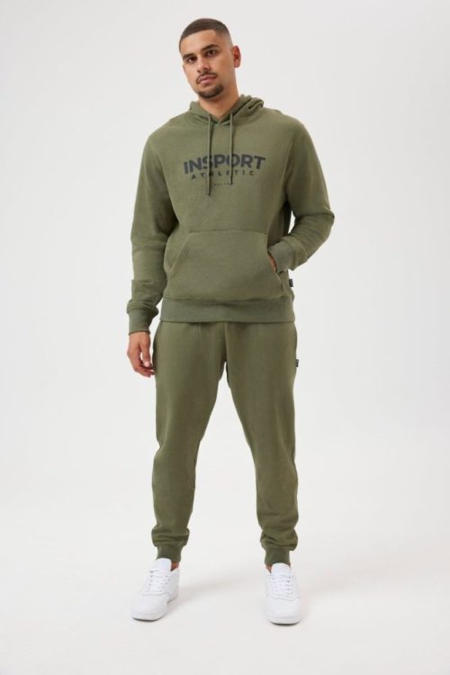 insport mens ralph military green hood 289824