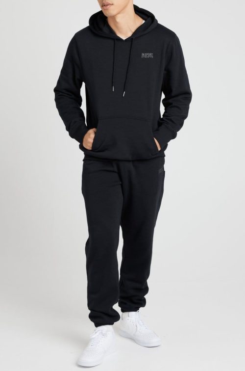 insport unisex alaska black hoodie 117052