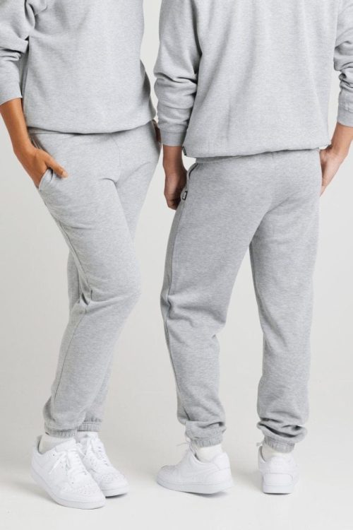 insport unisex alaska grey elastic leg trackpants 233196