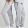 INSPORT INSPORT UNISEX ALASKA GREY ELASTIC LEG TRACKPANTS - INSPORT