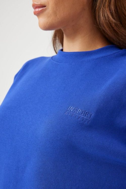 insport unisex alaska royal blue crew sweatshirt 990828