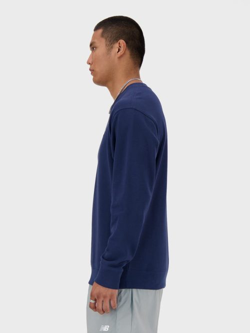 new balance sport essentials sweater navy 2