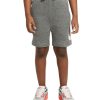 Nike NIKE JUNIOR CLUB SPORTSWEAR HEATHER GREY SHORTS - INSPORT