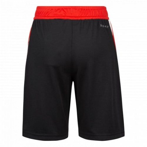 nike junior dri fit colourblock red shorts 529818