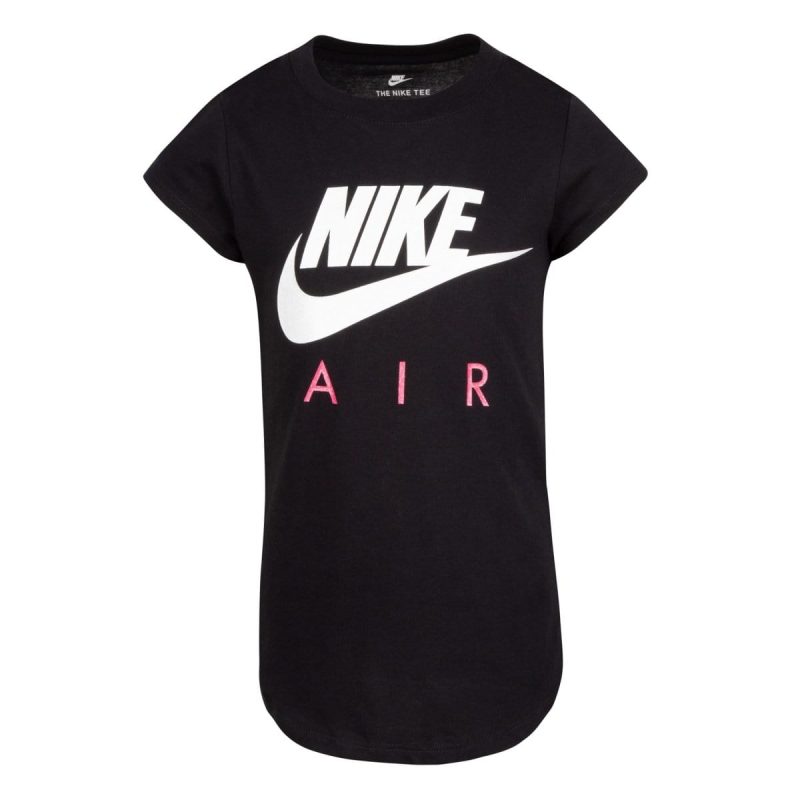 nike junior futura air black tee 628738