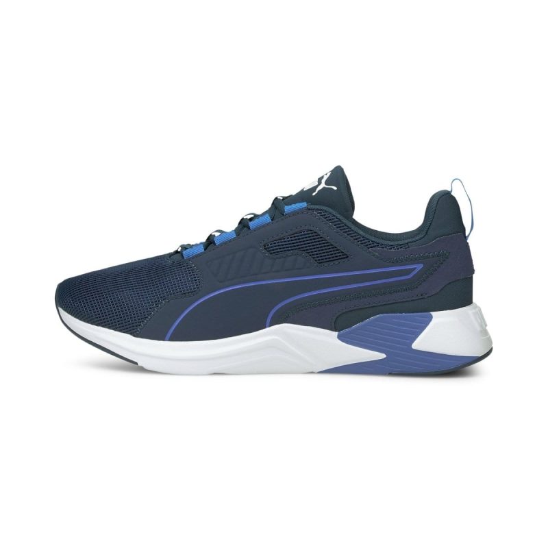 puma mens disperse xt blue training shoe 852795