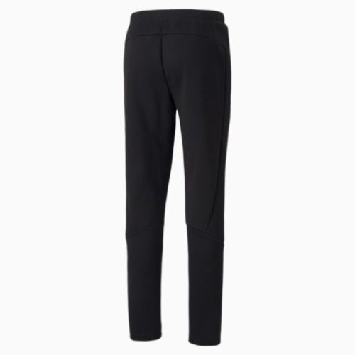 puma mens evostripe black trackpants 663781