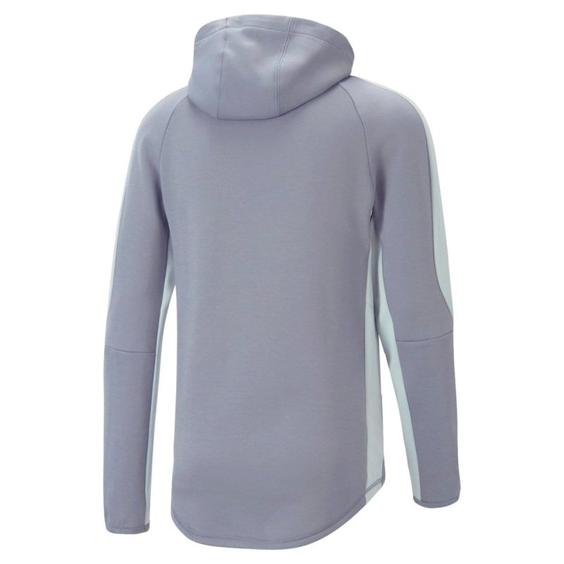 puma mens evostripe grey hoodie 625488